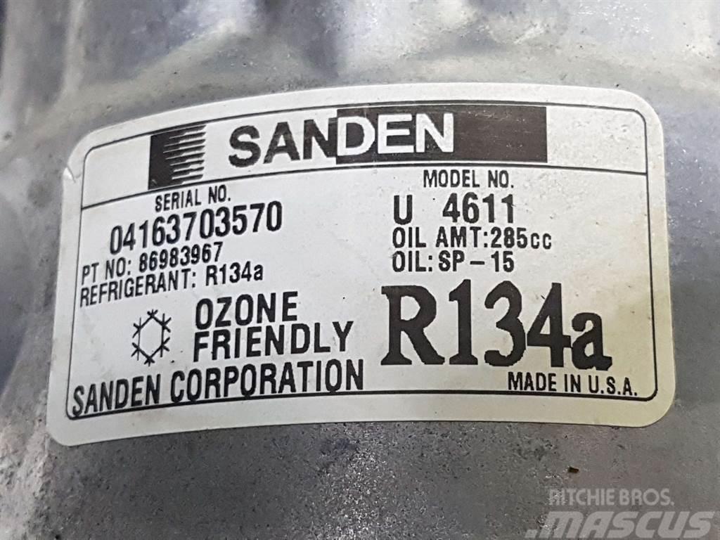 CASE 621D-Sanden U4611-Compressor/Kompressor/Aircopomp Motorer