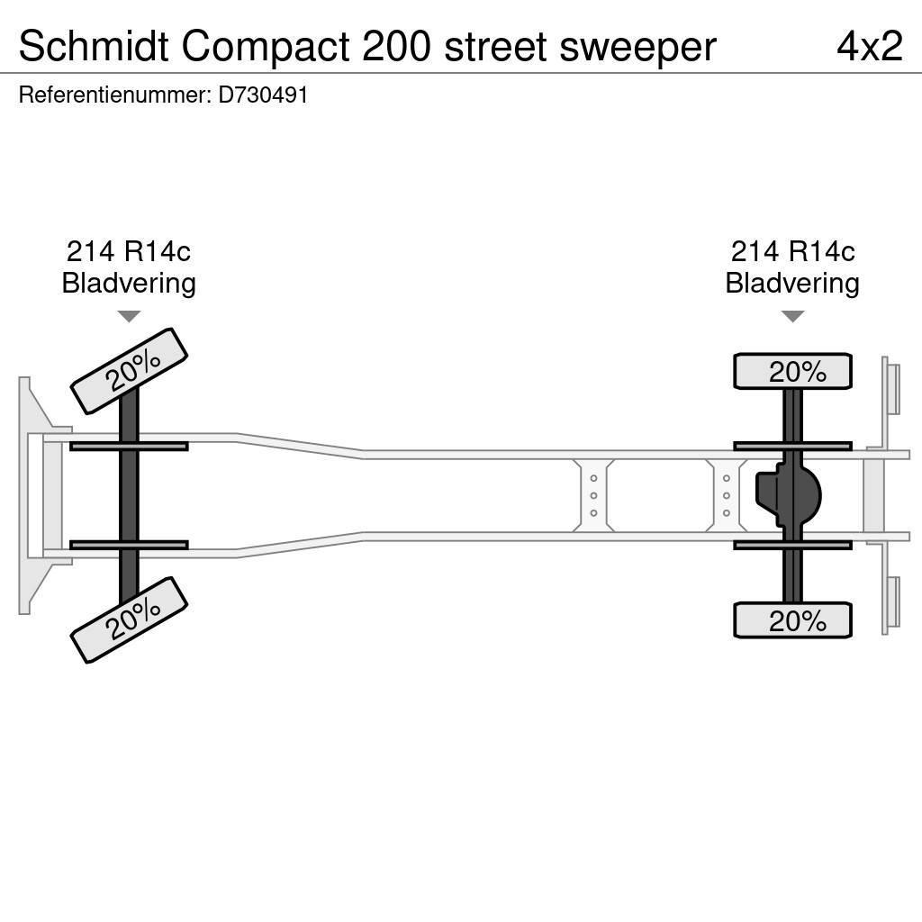 Schmidt Compact 200 street sweeper Slamsugningsbil
