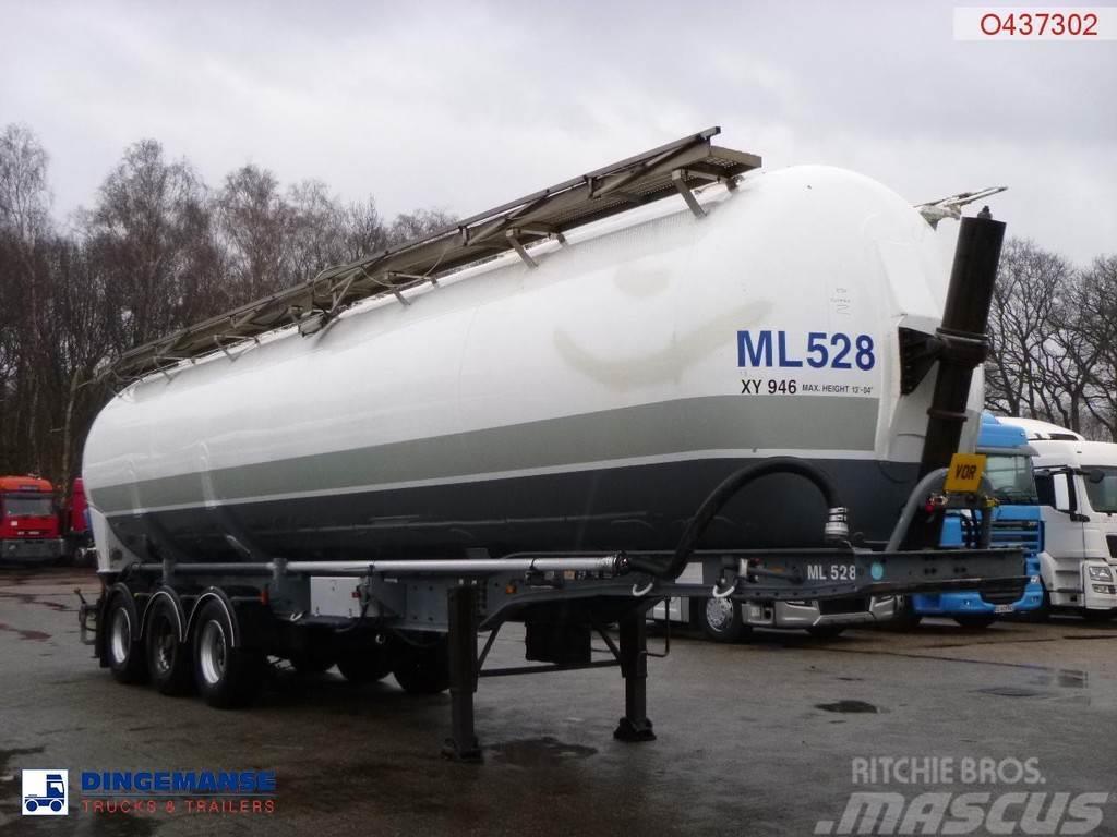 Benalu Powder tank alu 58 m3 (tipping) Tanktrailer