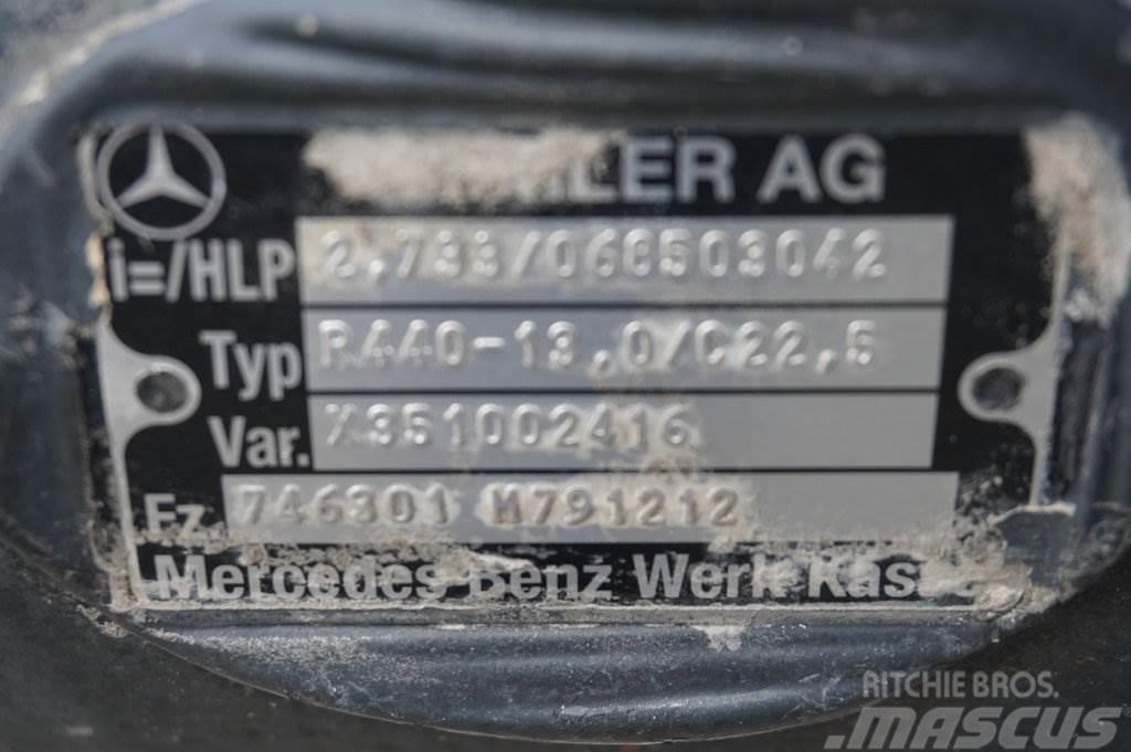 Mercedes-Benz R440-13A/C22.5 41/15 Hjulaxlar