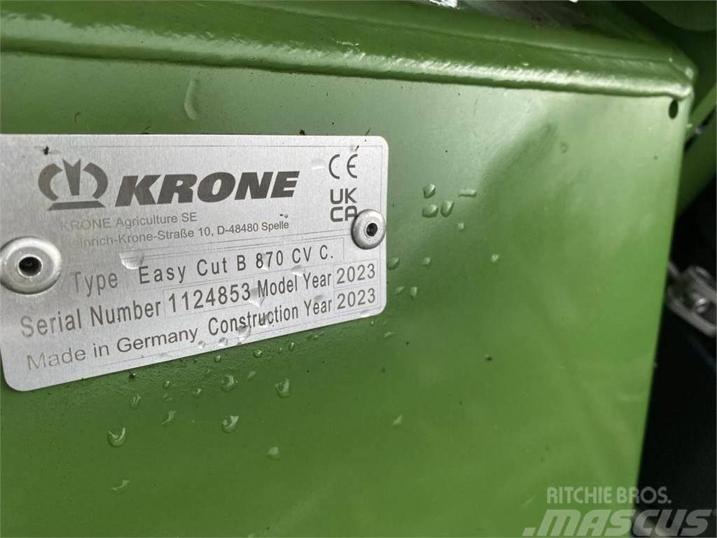 Krone EC B 870 CV Collect Slåttermaskiner