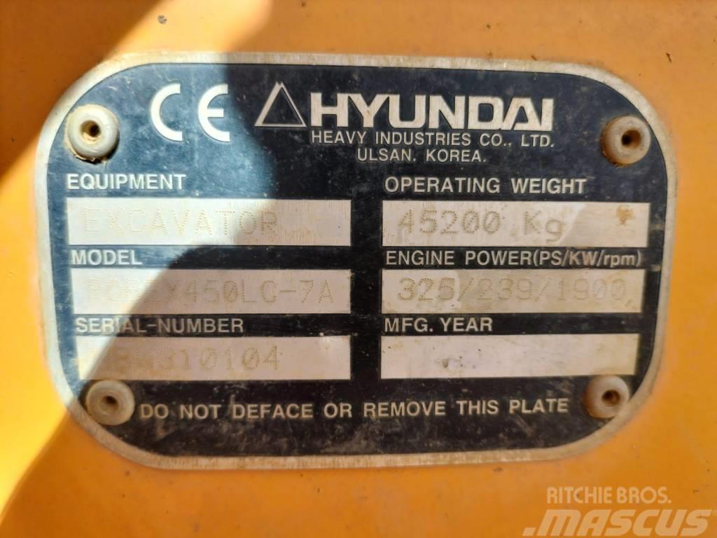 Hyundai Robex 450 LC-7 A Grävlastare