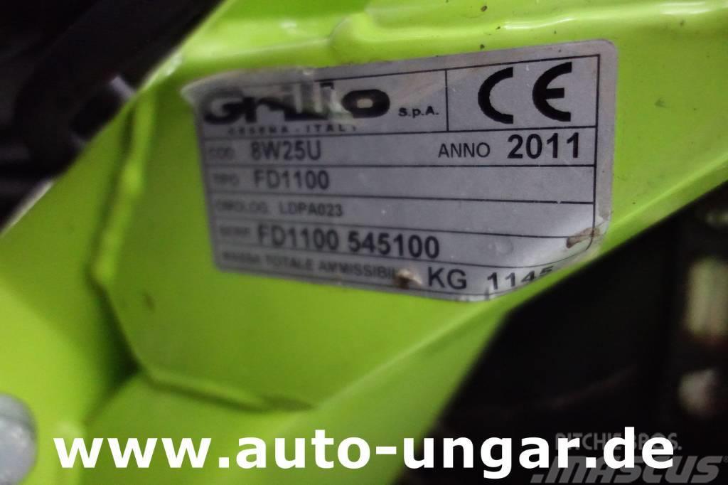 Grillo FD 1100 4WD Allrad Bj. 2011 Hochentleerung Mäher Plattformsklippare