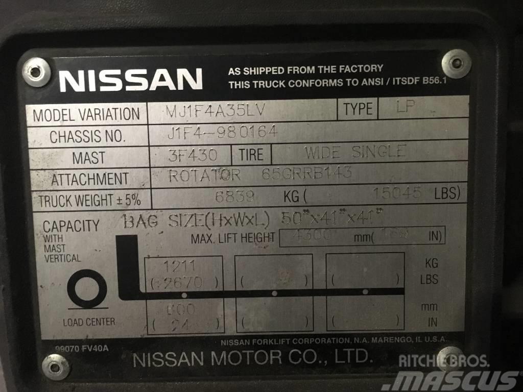 Nissan 80 Övriga motviktstruckar