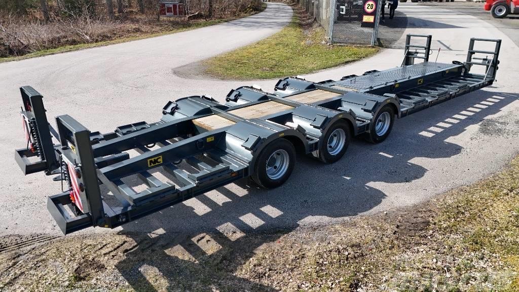 NC 3-axlad Traktordragen Skogsagri Maskintransporter
