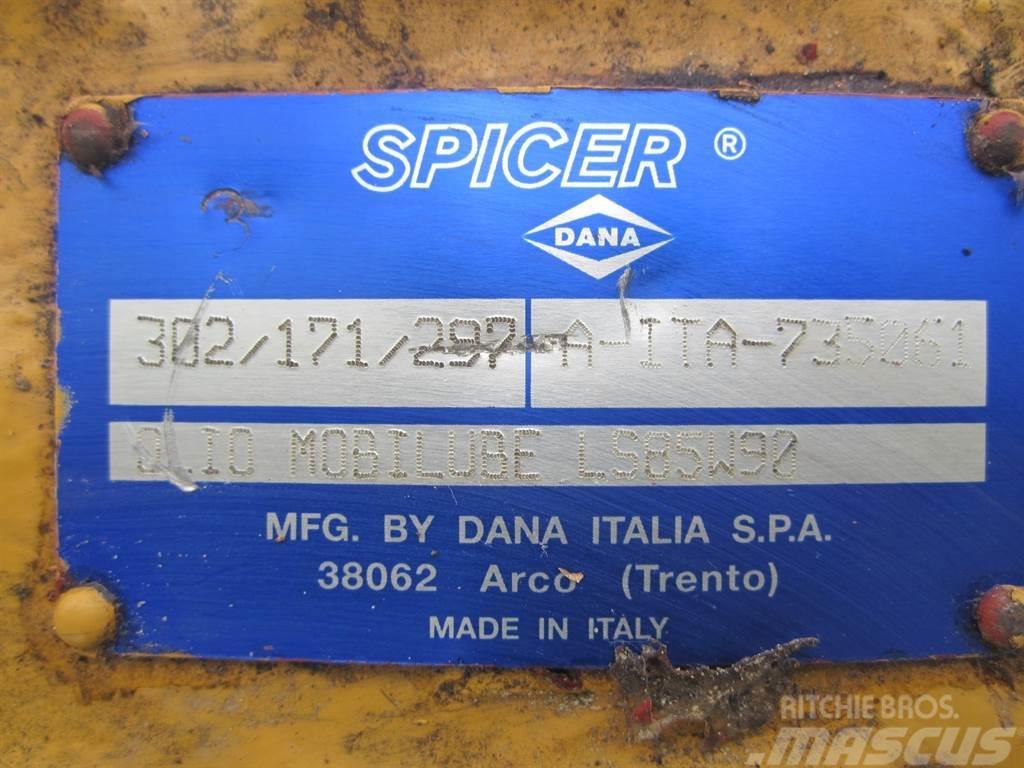 Spicer Dana 302/171/297 - Axle/Achse/As Hjulaxlar