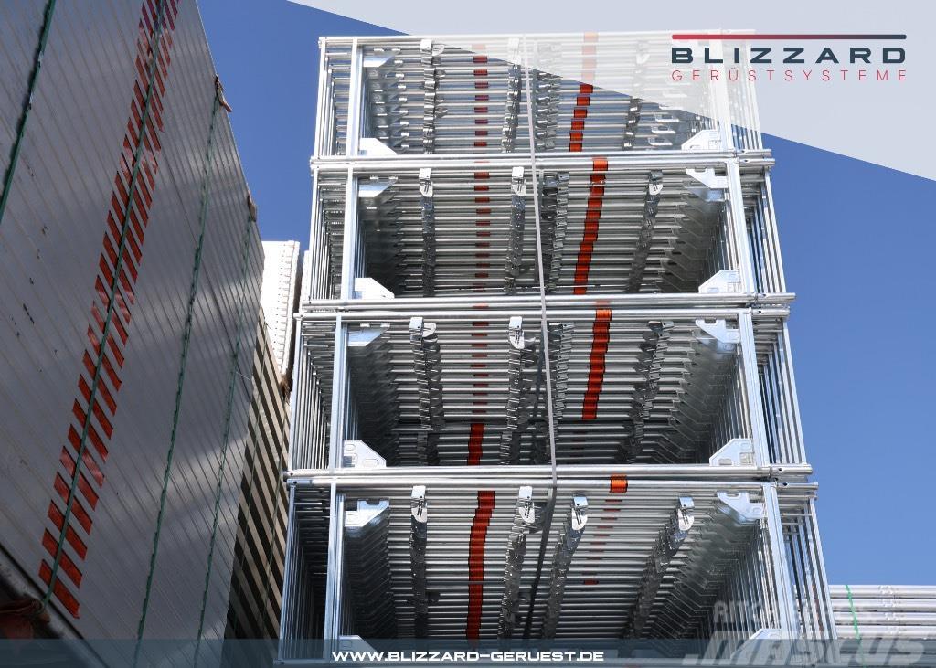 Blizzard 81 m² neues Gerüst günstig aus Stahl Byggställningar