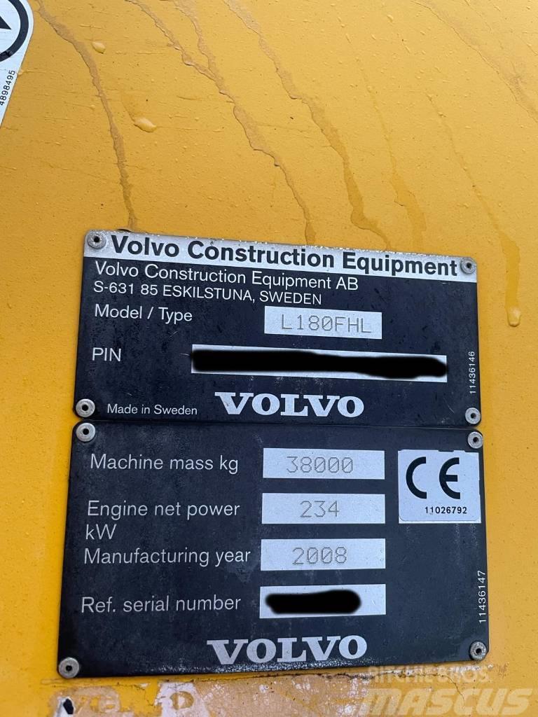 Volvo L180FHL Chassi och upphängning