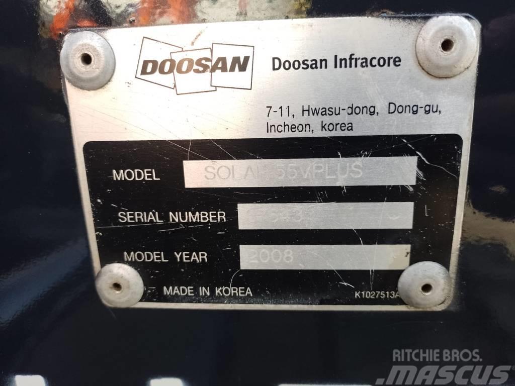 Doosan SOLAR 55VPLUS Minigrävare < 7t