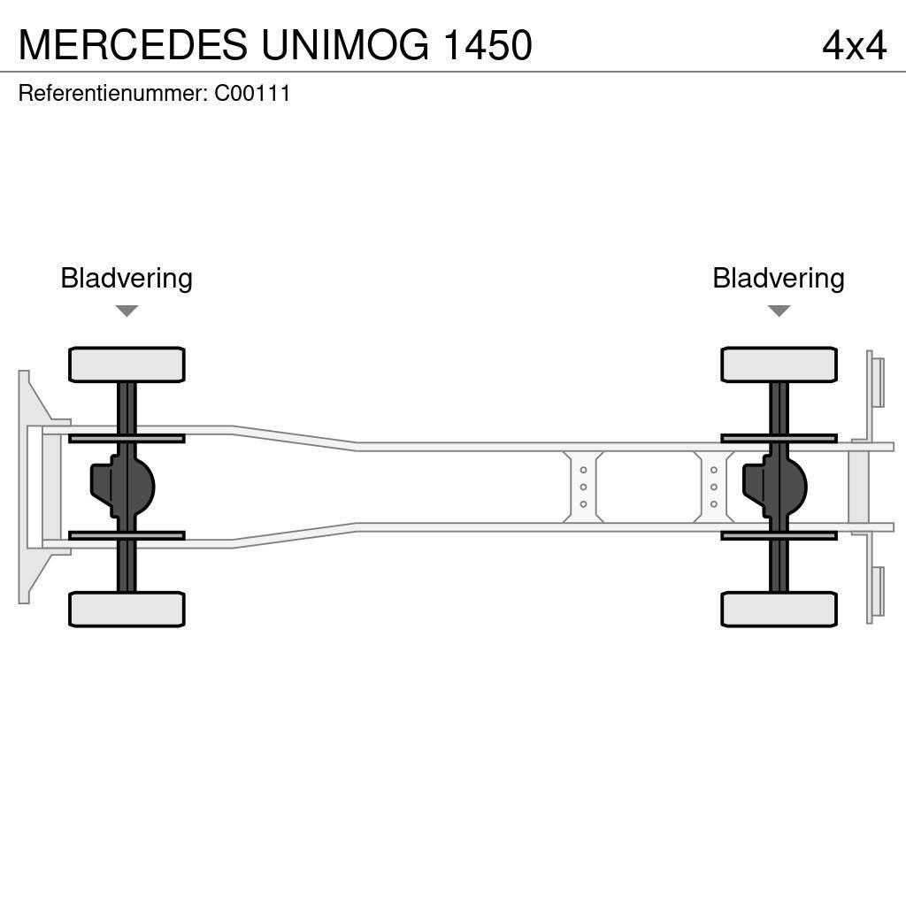 Mercedes-Benz UNIMOG 1450 Tippbilar
