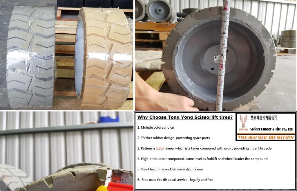Tong Yong Scissor lift tire 12x4.5 (for Genie 1930) Däck, hjul och fälgar