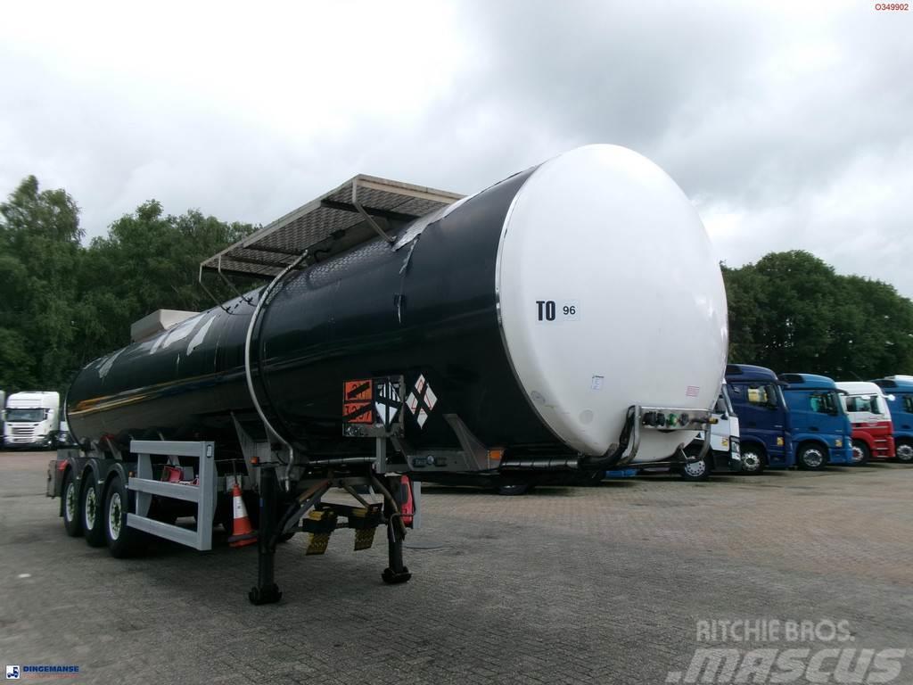  Clayton Bitumen tank inox 31 m3 / 1 comp Tanktrailer