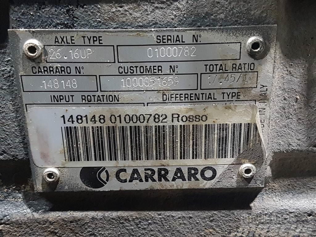 Carraro 26.16UP - Kramer 342 Allrad - Axle Hjulaxlar