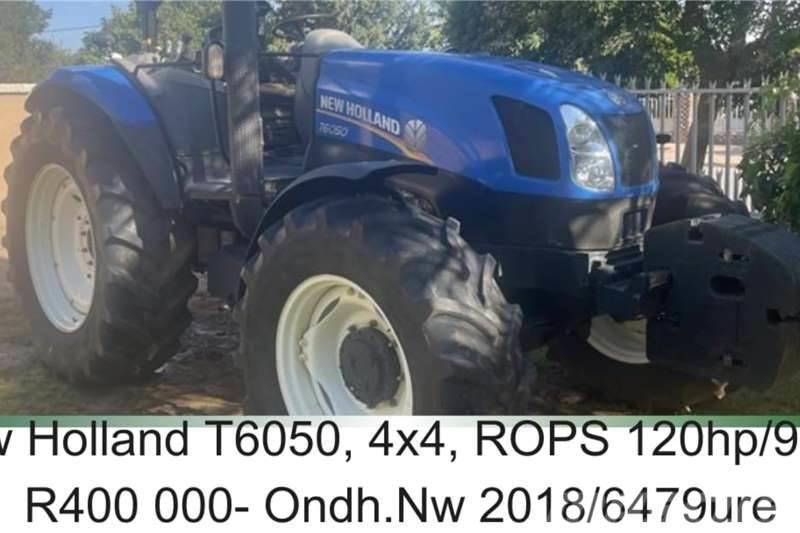 New Holland T6050 - ROPS - 120hp / 93kw Traktorer
