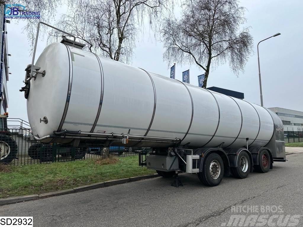 Magyar Food 34000 Liters, milk tank, food, 1 Comp Tanktrailer