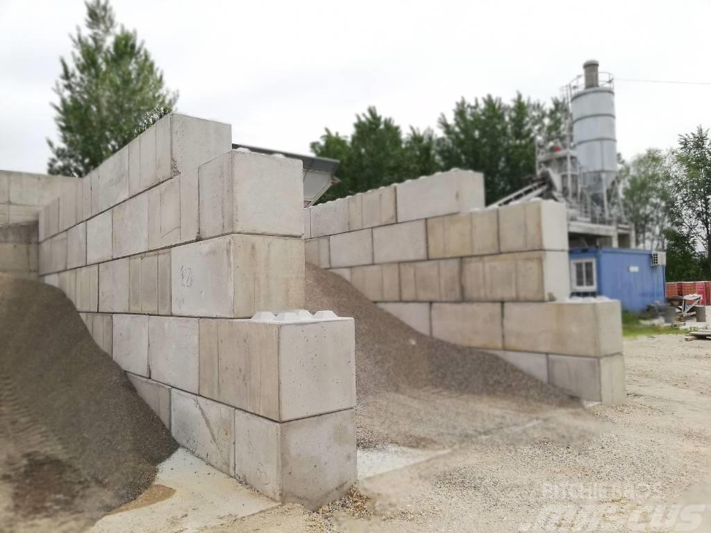 Blue Molds 1800-600-600 beton block mold Formsättning