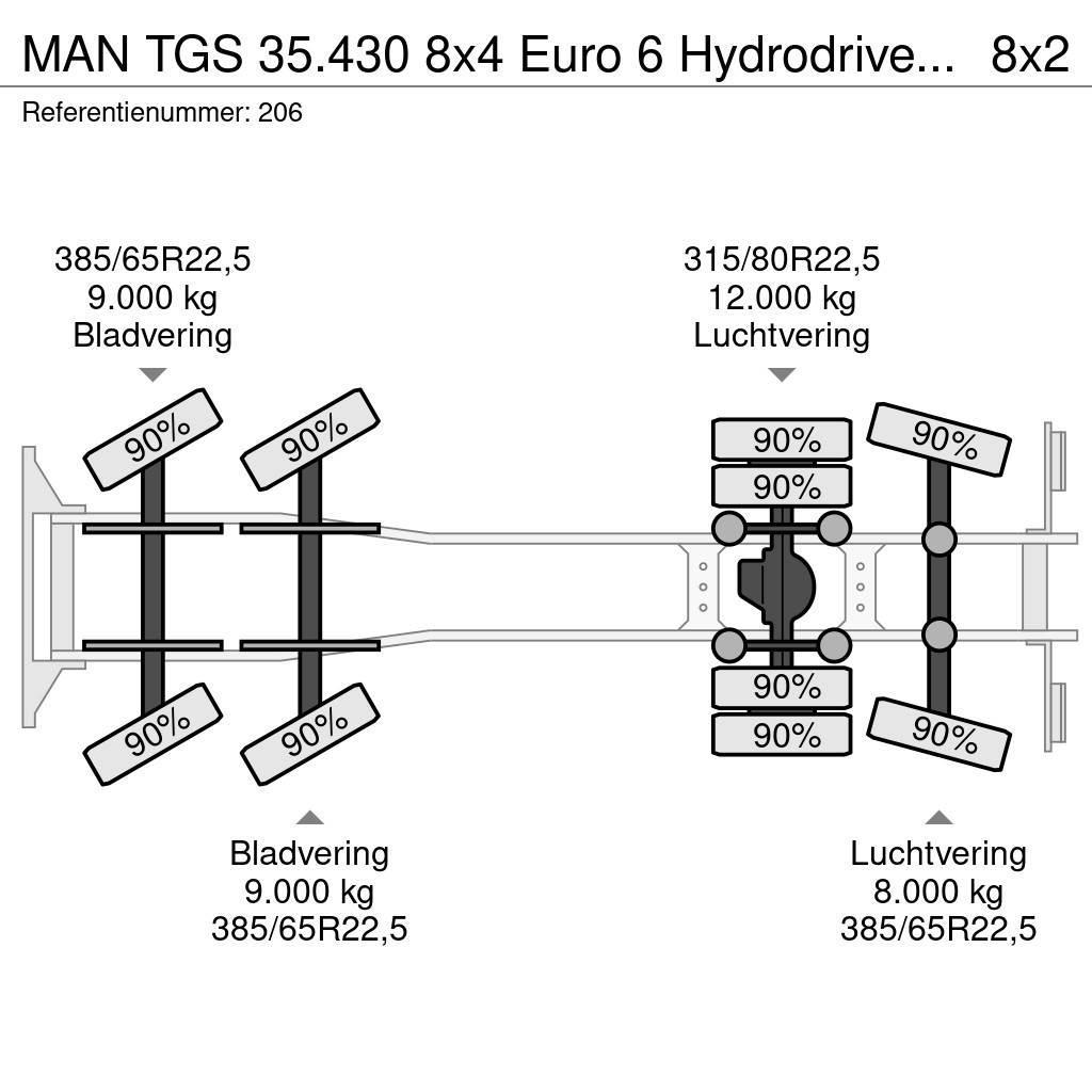 MAN TGS 35.430 8x4 Euro 6 Hydrodrive Tadano HK 40! Allterrängkranar