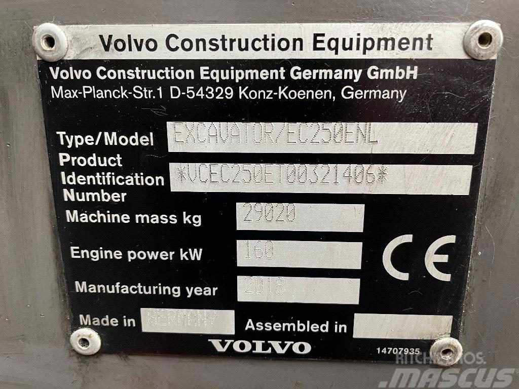 Volvo EC 250ENL Final drive Excavator for parts Chassi och upphängning