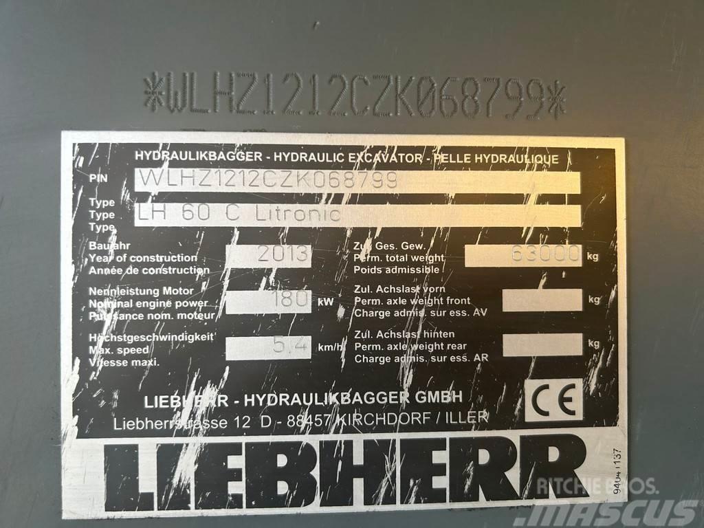 Liebherr LH 60 C Litronic EPA Umschlag bagger Övriga