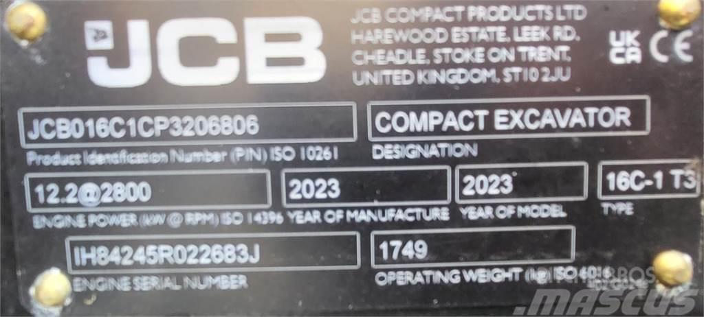 JCB 16C-1 Minigrävare < 7t