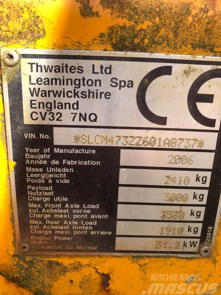 Thwaites 3 ton Minidumprar