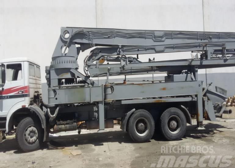 Putzmeister 36M-4R Lastbilar med betongpump