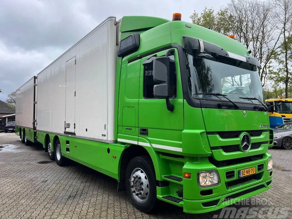 Mercedes-Benz Actros 2541 6X2 MP3 CHEREAU COMBI EURO 5 NL Truck Skåpbilar Kyl/Frys/Värme