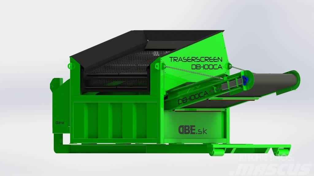 DB Engineering Siebanlage Hakenlift Traserscreen DB-100CA Sorteringsverk