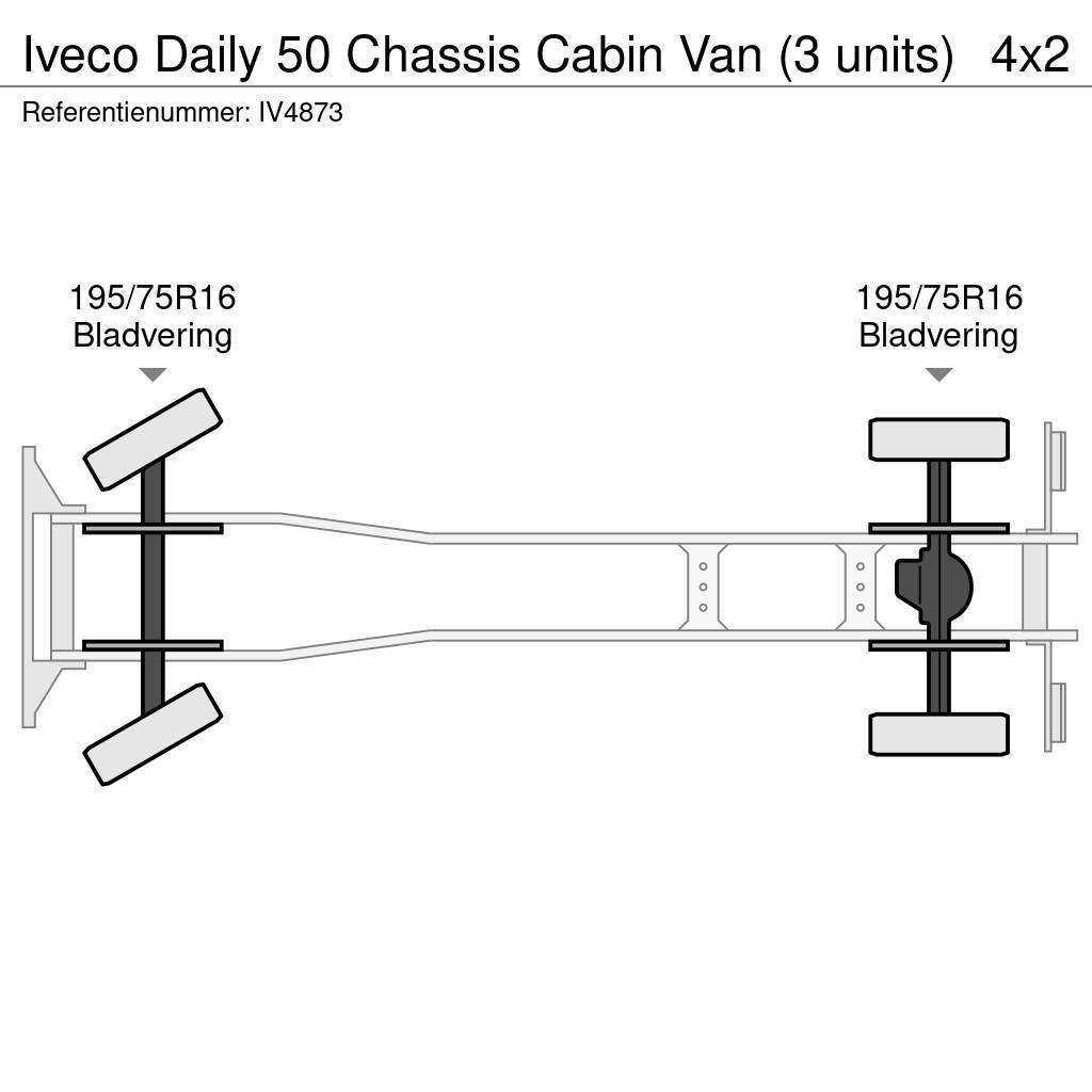 Iveco Daily 50 Chassis Cabin Van (3 units) Chassier