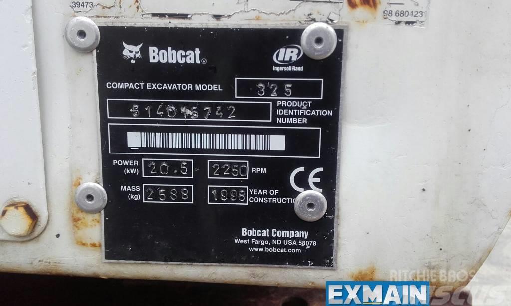 Bobcat X 325 Minigrävare < 7t