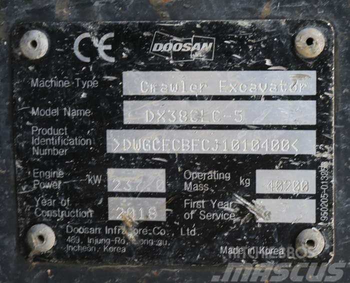 Doosan DX380LC-5 Bandgrävare