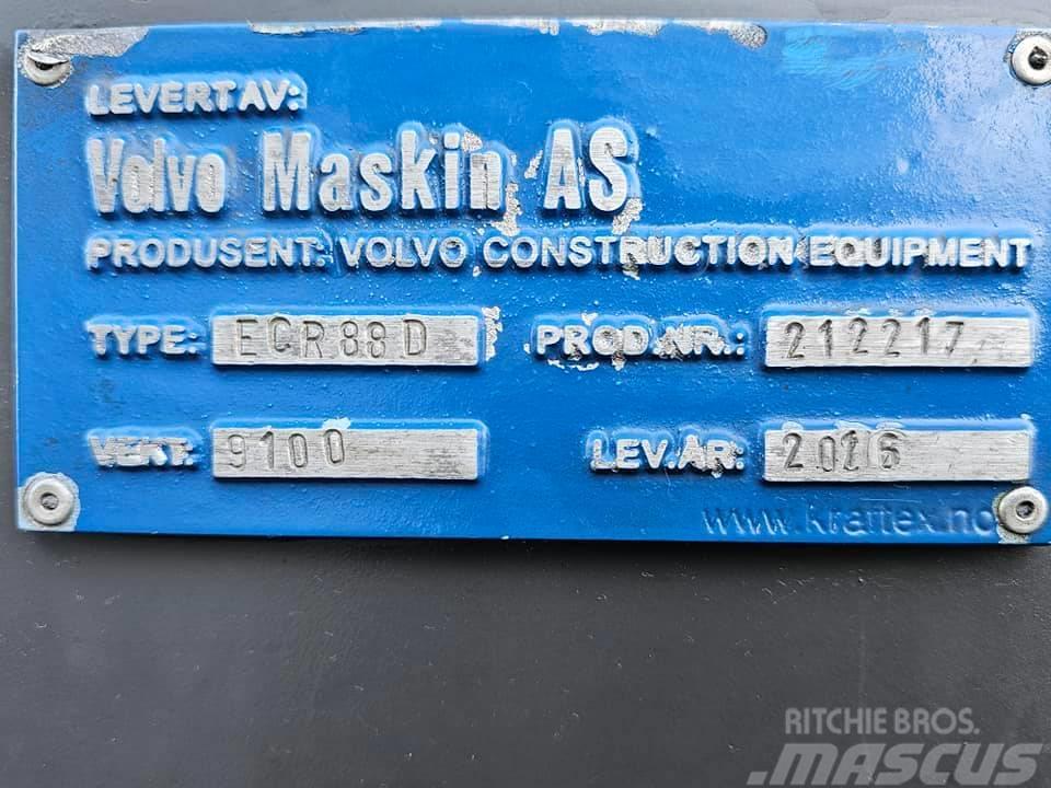 Volvo ECR 88 D Minigrävare < 7t