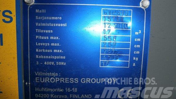 Europress Combio 17m3 Lumikko kylmäkone biojätteel Avfallskompressorer