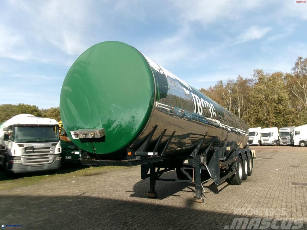  Melton Food (beer) tank inox 29.6 m3 / 1 comp Tanktrailer