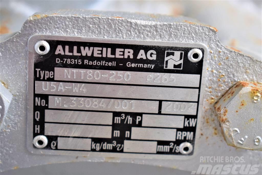 Allweiler NTT80-250 Vattenpumpar