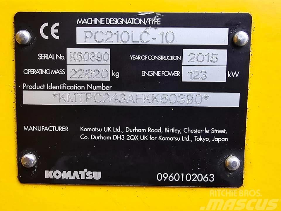 Komatsu PC 210 LC-10 Bandgrävare