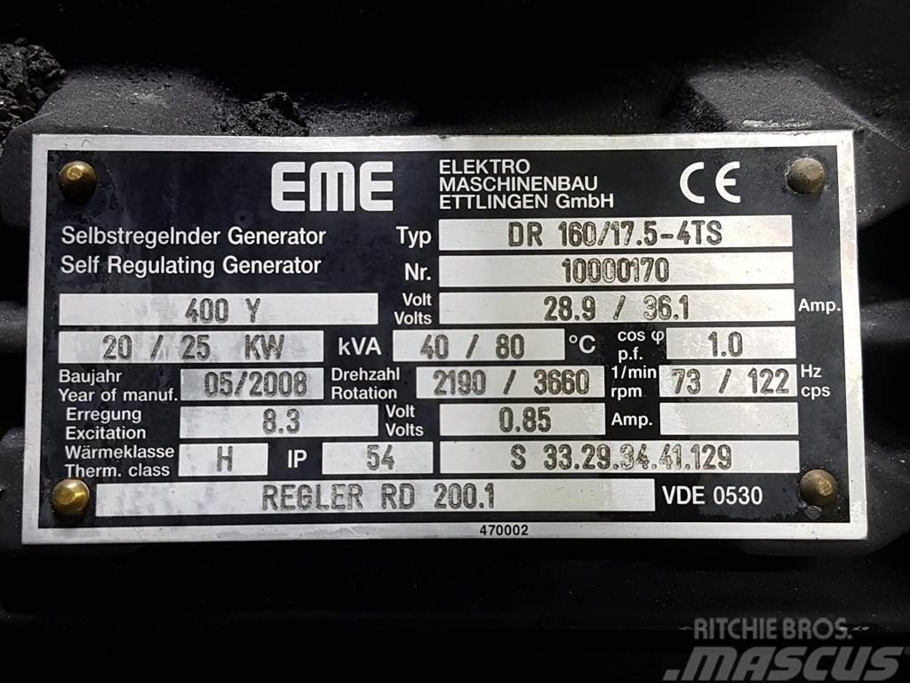 Vögele VISION 5100-2/5103-2-EME DR160/17.5-4TS-Generator Övriga generatorer