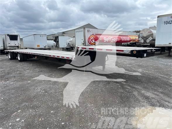 Fontaine 53' COMBO DROP DECK WITH CONTAINER LOCKS Låg lastande semi trailer