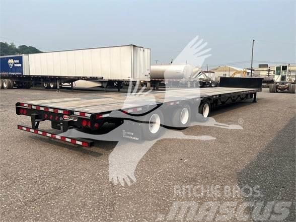 Manac STEEL DROP EXTENDABLE Låg lastande semi trailer