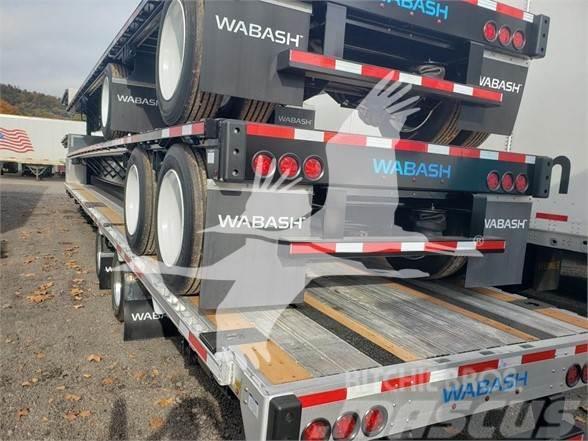 Wabash STEEL DROP -CLOSED TANDEM, HD BEAM - 80,000 LBS I Låg lastande semi trailer