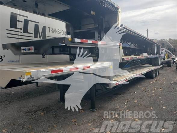 Wabash STEEL DROP -CLOSED TANDEM, HD BEAM - 80,000 LBS I Låg lastande semi trailer