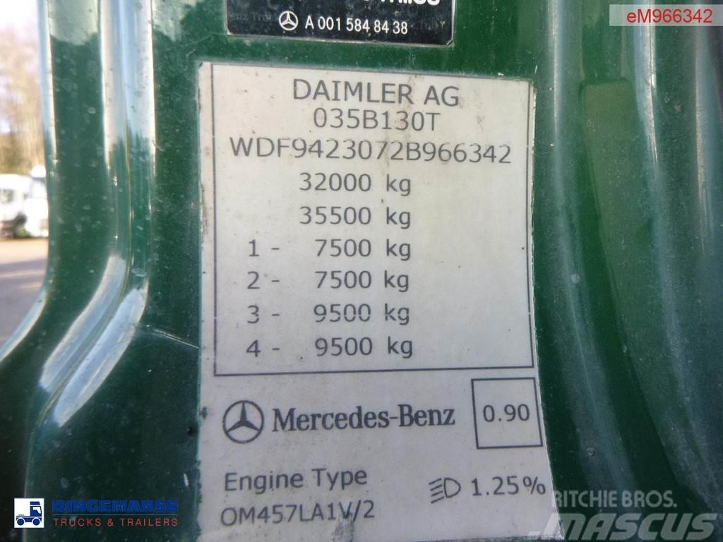 Mercedes-Benz Axor 3236 8x4 RHD tipper + Hiab 1283 DK-2 Duo Tippbilar