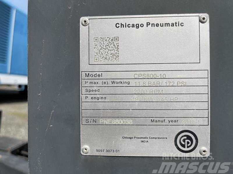 Chicago Pneumatic CPS 800 - 10 Kompressorer