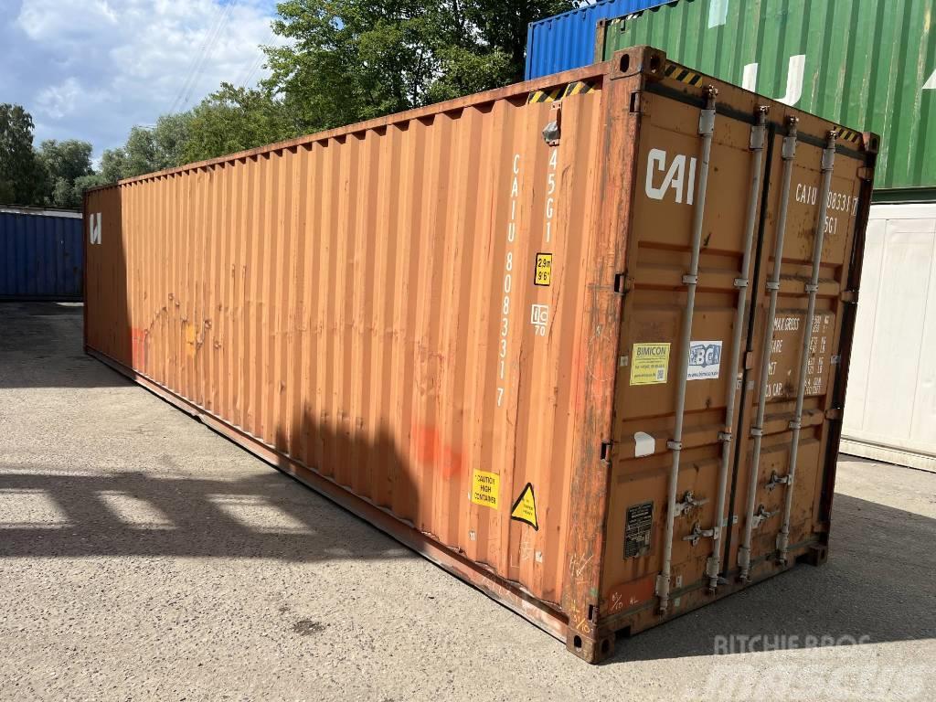  40 Fuß HC Lagercontainer Seecontainer Förrådscontainers