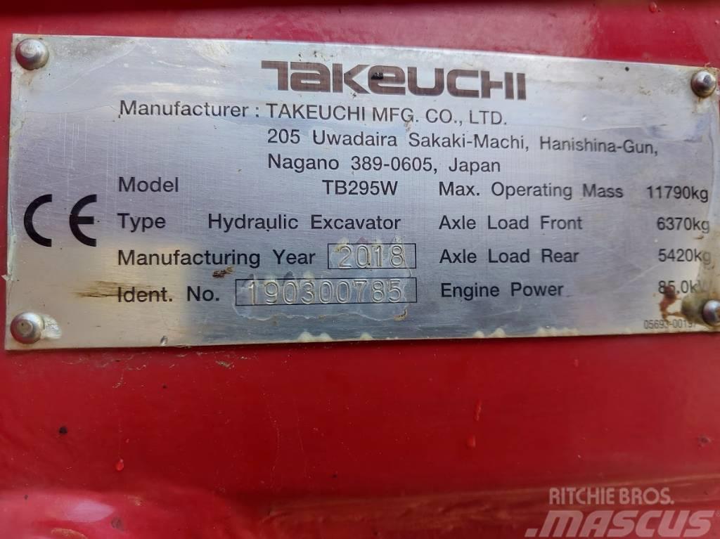 Takeuchi TB295W Hjulgrävare