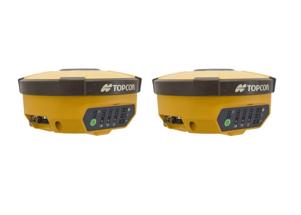 Topcon Dual Hiper V FH915 900 MHz Base/Rover Receiver Kit Övriga