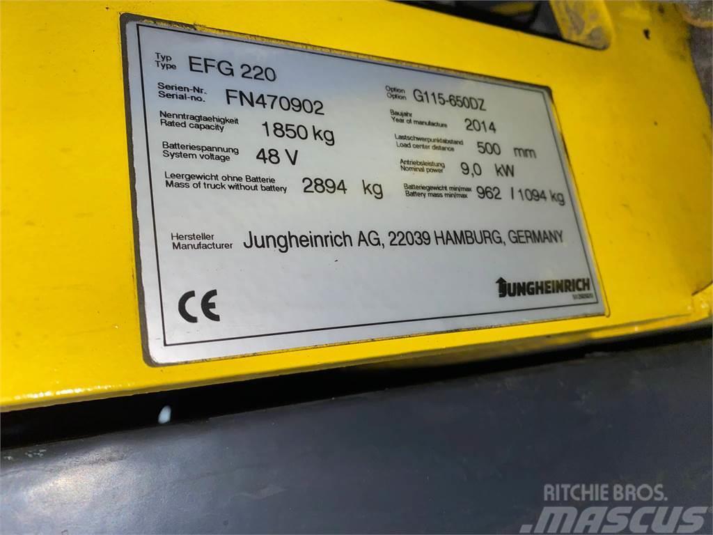 Jungheinrich EFG 220 Elmotviktstruckar