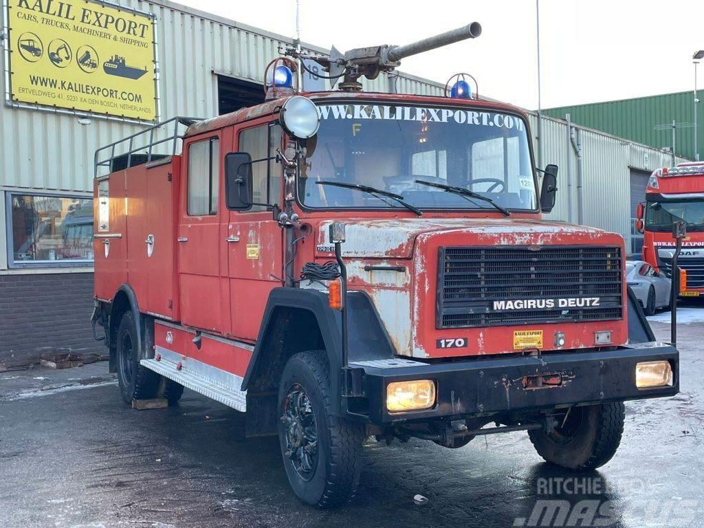 Magirus Deutz 170 Fire Fighting Truck 4x4 Complete truck G Brandbilar