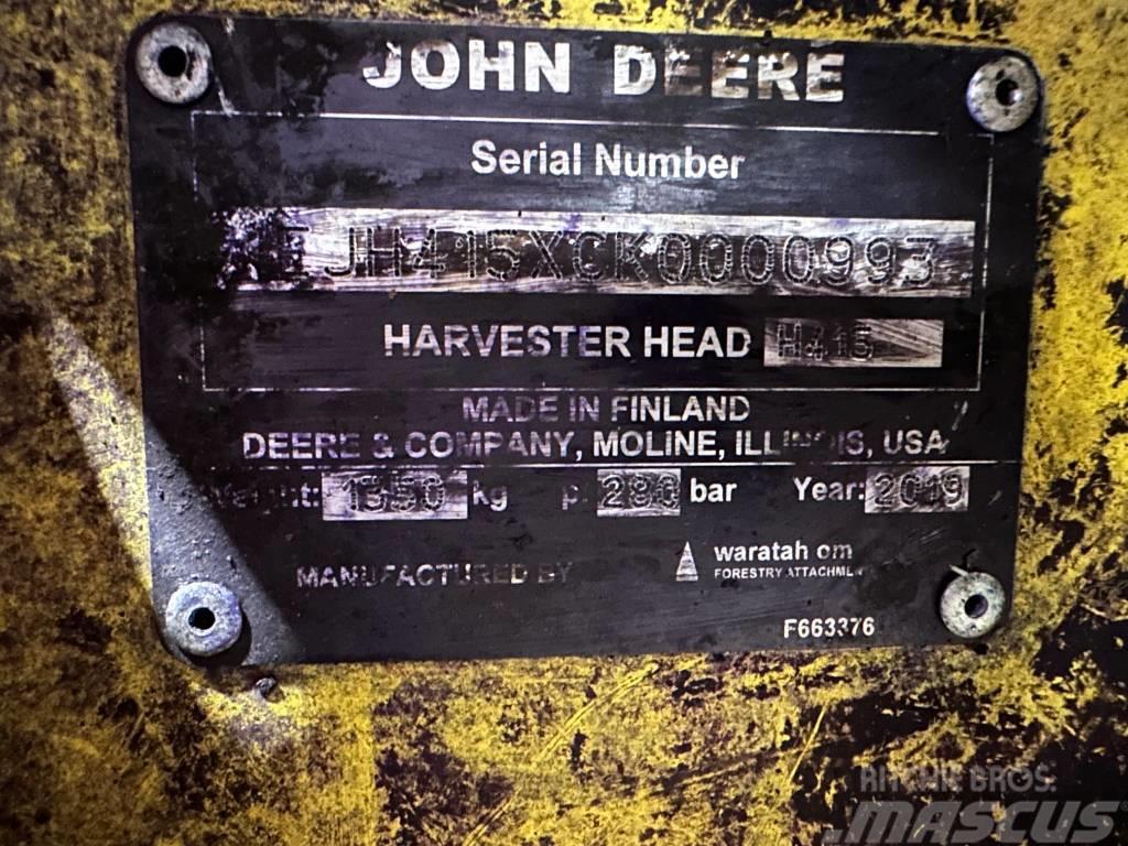 John Deere H 415 Skördaraggregat