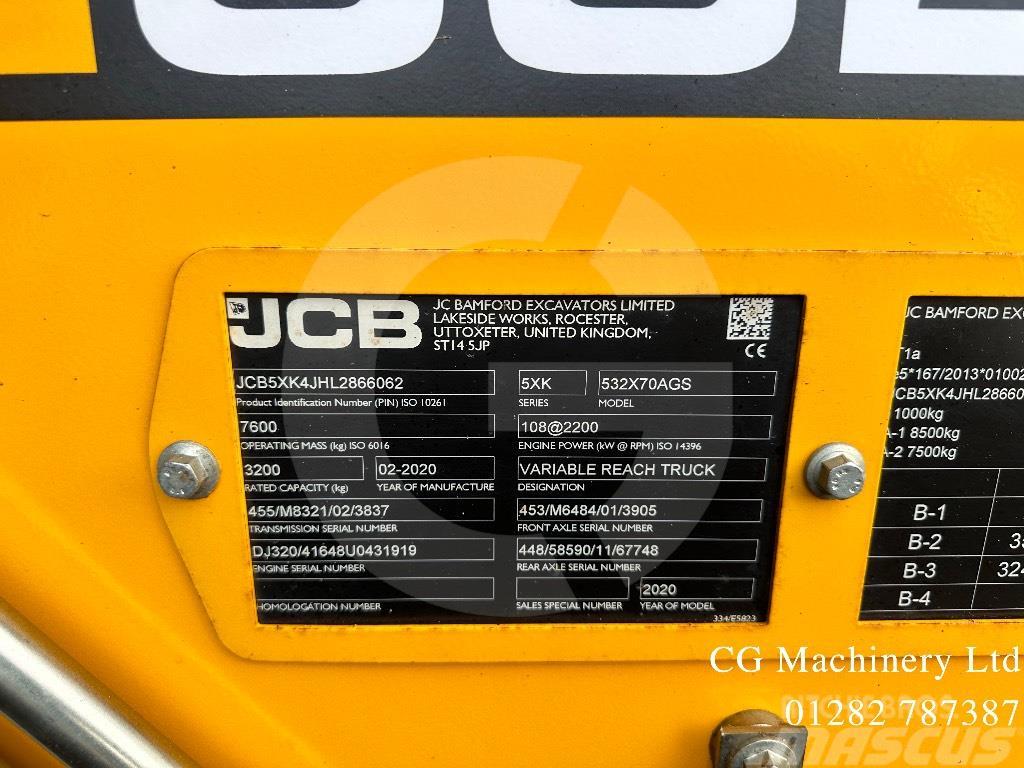 JCB 532-70 Agri Super Redskapsbärare för lantbruk